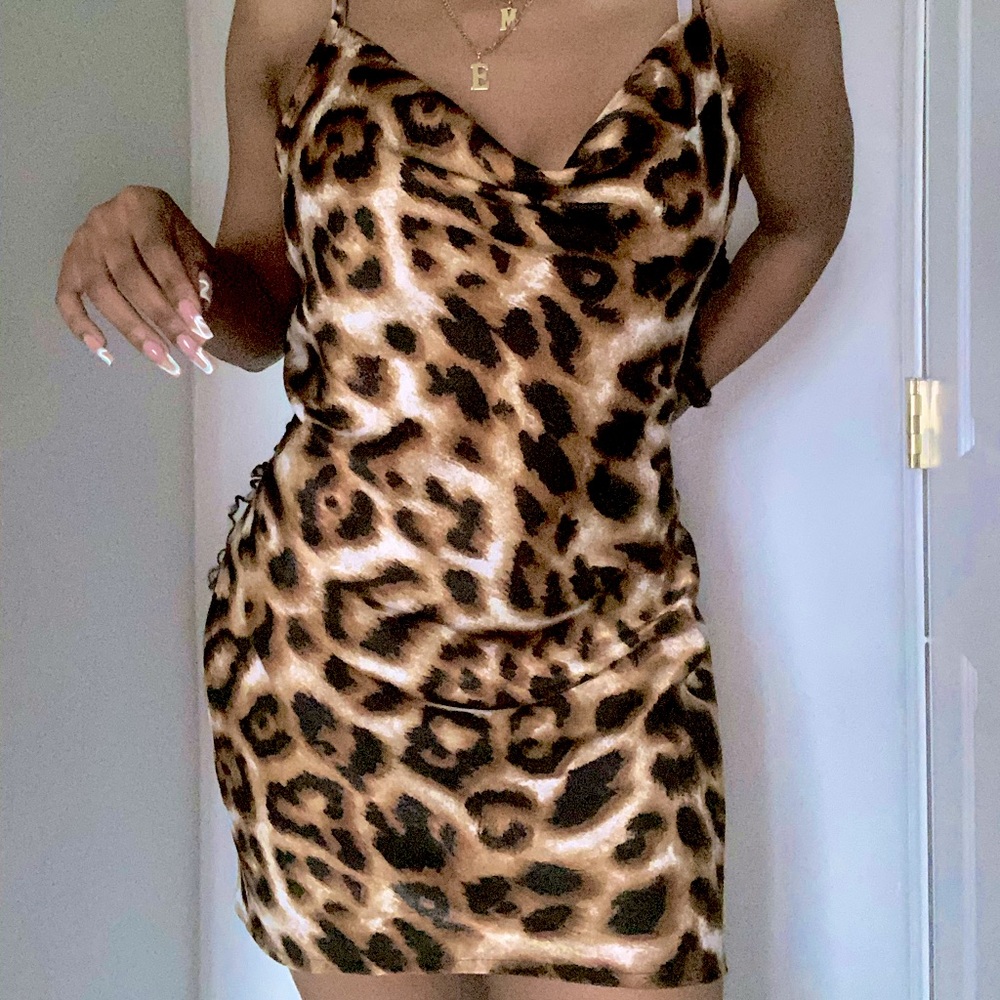 Leopard/Cheetah Print Dress